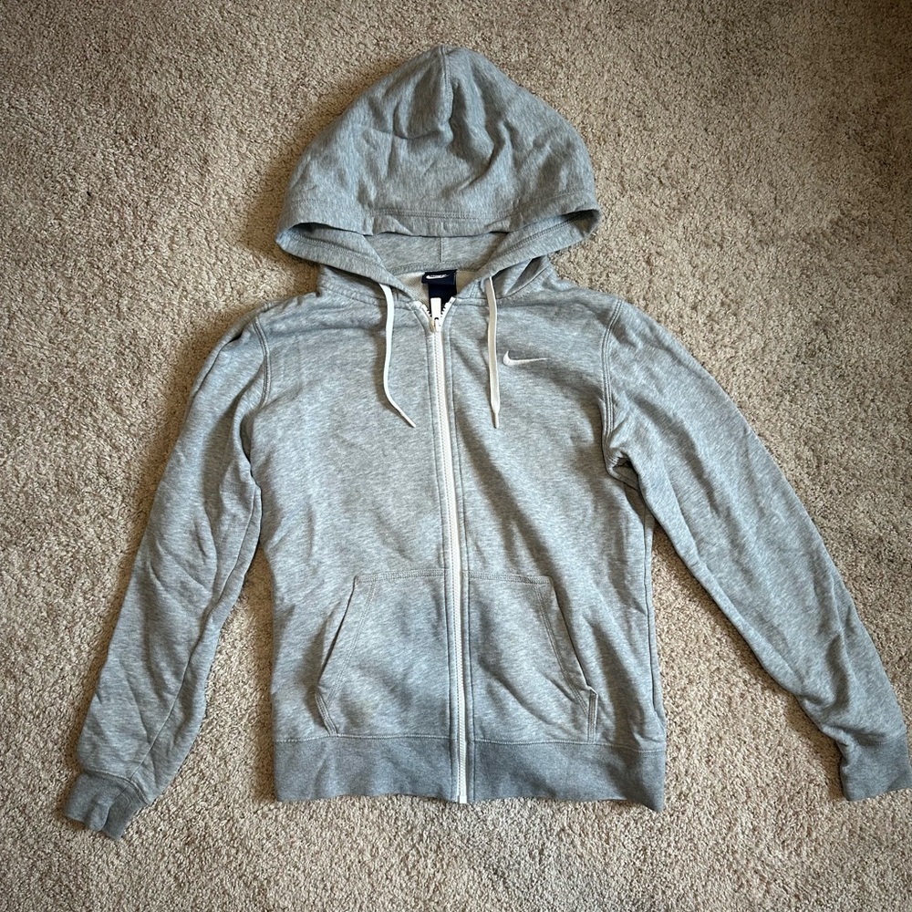 Nike Gray Women's Hoodie Jacket